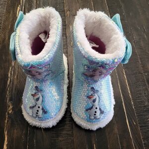 Frozen Toddler Bootie Size 5-6
